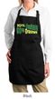 Ladies Apron 10% Irish 90% Drunk Full Length Apron with Pockets