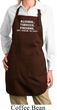 Ladies Apron Alcohol Tobacco Firearms Full Length Apron with Pockets