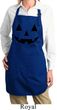 Ladies Apron Black Jack O Lantern Full Length Apron with Pockets