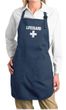 Ladies Apron Distressed Lifeguard Full Length Apron with Pockets
