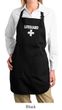 Ladies Apron Distressed Lifeguard Full Length Apron with Pockets