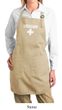 Ladies Apron Distressed Lifeguard Full Length Apron with Pockets