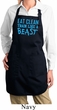 Ladies Apron Eat Clean Full Length Apron with Pockets