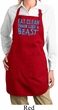 Ladies Apron Eat Clean Full Length Apron with Pockets