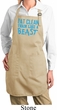 Ladies Apron Eat Clean Full Length Apron with Pockets