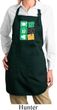 Ladies Apron Eat Drink Be Irish Full Length Apron with Pockets
