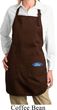 Ladies Apron Ford Oval Bottom Print Full Length Apron with Pockets