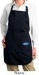 Ladies Apron Ford Oval Bottom Print Full Length Apron with Pockets