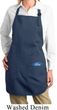 Ladies Apron Ford Oval Bottom Print Full Length Apron with Pockets