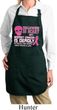 Ladies Apron Halloween Cancer Deadly Full Length Apron with Pockets
