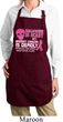 Ladies Apron Halloween Cancer Deadly Full Length Apron with Pockets