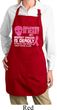Ladies Apron Halloween Cancer Deadly Full Length Apron with Pockets