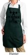 Ladies Apron I Rather Be Lifting Full Length Apron with Pockets