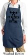 Ladies Apron I Rather Be Lifting Full Length Apron with Pockets