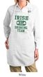 Ladies Apron Irish Drinking Team Full Length Apron with Pockets