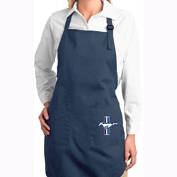 Ladies Apron Legend Lives Bottom Print Full Length Apron with Pockets Ladies Apron Legend Lives Bottom Print Full Length Apron with Pockets