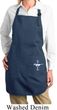 Ladies Apron Legend Lives Bottom Print Full Length Apron with Pockets