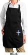 Ladies Apron Legend Lives Bottom Print Full Length Apron with Pockets