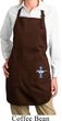 Ladies Apron Legend Lives Bottom Print Full Length Apron with Pockets