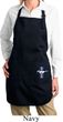 Ladies Apron Legend Lives Bottom Print Full Length Apron with Pockets