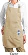Ladies Apron Legend Lives Bottom Print Full Length Apron with Pockets