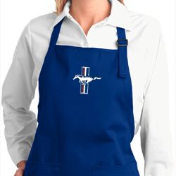 Ladies Apron Legend Lives Crest Full Length Apron with Pockets Ladies Apron Legend Lives Crest Full Length Apron with Pockets