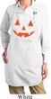 Ladies Apron Orange Jack O Lantern Full Length Apron with Pockets