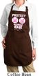 Ladies Apron Protect 2nd Base Full Length Apron with Pockets
