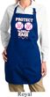 Ladies Apron Protect 2nd Base Full Length Apron with Pockets