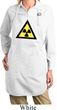 Ladies Apron Radioactive Triangle Full Length Apron with Pockets