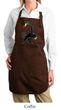 Ladies Apron Rasta Triangle Full Length Apron with Pockets