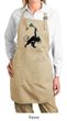 Ladies Apron Rasta Triangle Full Length Apron with Pockets
