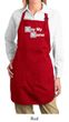 Ladies Apron Say My Name Full Length Apron with Pockets