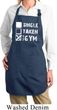 Ladies Apron Single Taken At The Gym Full Length Apron with Pockets
