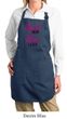 Ladies Apron Squat Now Wine Later Full Length Apron with Pockets