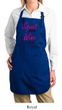 Ladies Apron Squat Now Wine Later Full Length Apron with Pockets