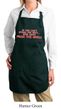 Ladies Apron Stand the Heat Full Length Apron with Pockets