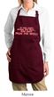 Ladies Apron Stand the Heat Full Length Apron with Pockets