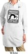 Ladies Apron Warning Gymnast Could Flip Full Length Apron with Pockets