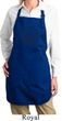 Ladies Apron Basic Peace Black Full Length Apron with Pockets