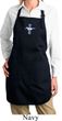 Ladies Apron Legend Lives Crest Full Length Apron with Pockets