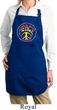 Ladies Apron Psychedelic Peace Full Length Apron with Pockets