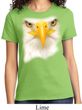 Ladies Bald Eagle Shirt Big Bald Eagle Face Tee T-Shirt