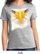Ladies Bald Eagle Shirt Big Bald Eagle Face Tee T-Shirt