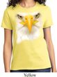 Ladies Bald Eagle Shirt Big Bald Eagle Face Tee T-Shirt