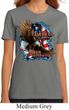 Ladies Biker Shirt American By Birth Organic Tee T-Shirt