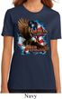 Ladies Biker Shirt American By Birth Organic Tee T-Shirt