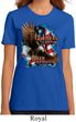Ladies Biker Shirt American By Birth Organic Tee T-Shirt