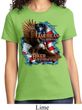 Ladies Biker Shirt American By Birth Tee T-Shirt