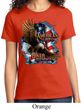 Ladies Biker Shirt American By Birth Tee T-Shirt